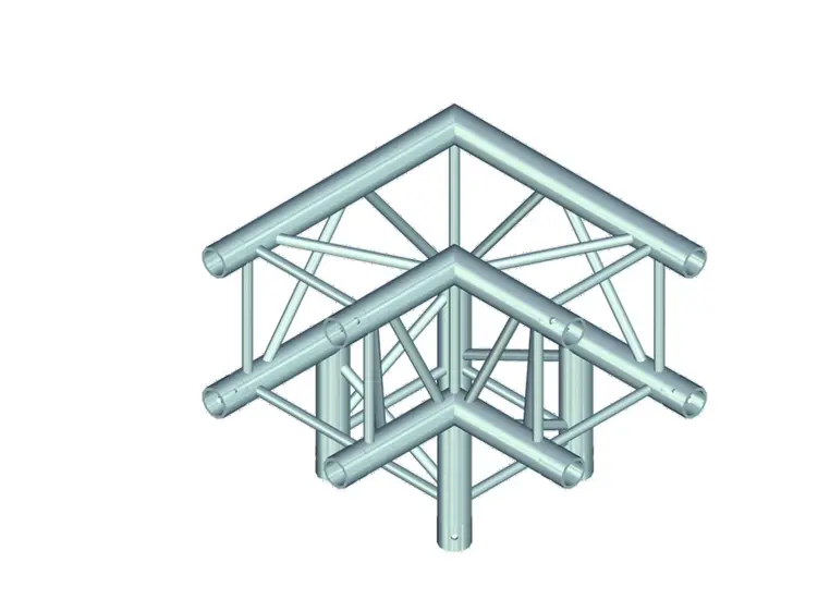 ALUTRUSS QUADLOCK QL-ET34 C-30 3-way-corner 90° 